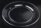 10" CLEAR PLASTIC PLATE 60CT