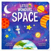 Cottage Door Press - Little Wonders: Space  Interactive Board Book
