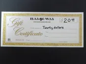 $20.00 Trax On Wax Gift Certificate — Trax on Wax