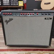 1990 Fender The Twin Red Knob LL66385 100-Watt, 2x12" Guitar Combo Amplifier SN# LO-289539 "Made In USA"