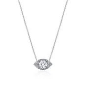 17"" Marquise Bloom Diamond Necklace