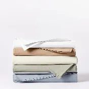 Coyuchi Refined Organic Percale Sheet Set