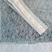 Pale Teal Lace Tallit Set