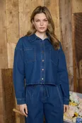 Afterglow Denim Shacket