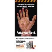 Cement Burn Awareness Brochure