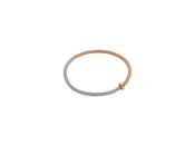 18k Rose and White Gold Bracelet