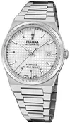 FESTINA Swiss Made AUTO 40MM SS Silver Dial Men's Watch F20028-1