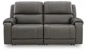 5Z - Pittson 2-Piece Power Reclining Sectional Loveseat Leather