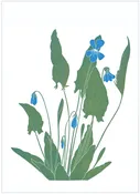 EN7010 Violet Notecard