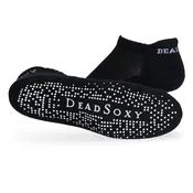 Black Ankle Grip Socks