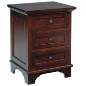 Arlington 3 Drawer Nightstand