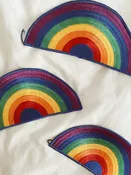 Large Vintage Dead-stock Rainbow Patch
