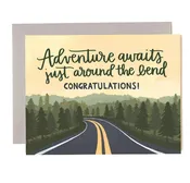 Adventure Awaits Congrats Card