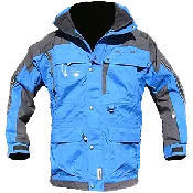 #004 Isotherm Ops Jacket, Long, Royal/Black, w/ Reflective