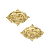 Alligator Intaglio Studs