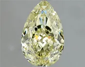 1.51ct Pear Natural Diamond (Colour Fancy Light Yellow, Clarity VS1, GIA Certified)