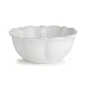 Arte Italica Bella Bianca Rosette Large Round Bowl