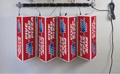 10 SIGN WALL STORAGE KIT WITH POWER STRIP