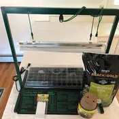 Germination Station, and Grow Light Kit  Wallace Organic Wonder