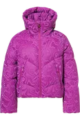 Aeliana Swirl Damask Down Ski Jacket