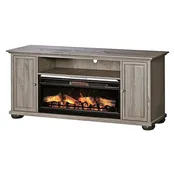 Amish made Strafford 4642 – Customizable Fireplace TV Console