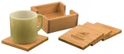 Bamboo Coaster Set