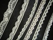 6 Narrow NylonLaces- 3 yd pkg