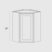 Diagonal Wall Cabinet