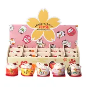 15 Piece Assortment Maneki Neko Lucky Cat Figurines 2.5 Inch (1/18)