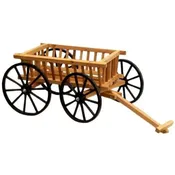 Decorative Cedar Pumpkin Wagon — Amishcraft.com