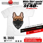 12 white shirt special