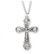 Angels Sterling Silver Crucifix