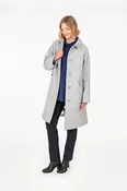 Falla Finland | Garda Wool Coat | Light Grey Melange