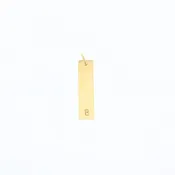 Bar Letter Tag