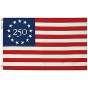12’x18′ Official Betsy Ross 250 Flag