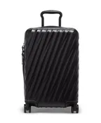 19 Degree International Expandable 4 Wheeled Carry-on - Black Texture