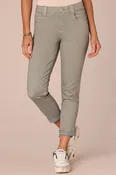 "Ab"solution Ankle Skimmer in Dark Seagrass