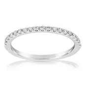 0.25 Carat Round Brilliant Cut Diamond Band