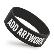 Custom Wristbands - Rubber - Ultra Wide