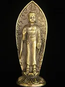 Tika - Brass Deity Statuette - Medium -Buddha