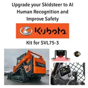 Visionworks A.I. Pedestrian Detection Kit for Kubota SVL75-3