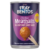 Fray Bentos Chicken Meatballs in a Chip Shop Curry Sauce