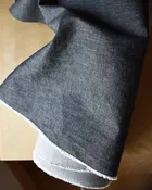 Cone Mills 10oz Black Wash Denim by the 1/4 yard