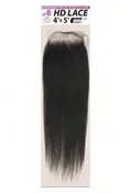 Ali  100%  Humzan Hair 4"x5" HD Lace Closure - Straight