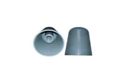 1 INCH ROUND NUT COVERS, THREADED