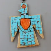 Ancient Thunderbird Pendant by Warren Nieto
