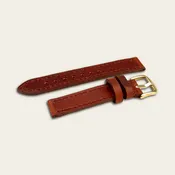"Calhoun" Premium Watch Strap | Horween Dublin Leather | English Tan