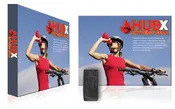 10ft Straight Fabric Pop Up Display
