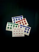 "MODEL" House or Round Shaped Vinyl Decals — SOA Signs