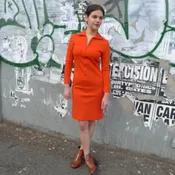 Blood Orange 1960's Dress — Antoinette Brooklyn